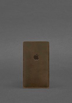 Кожаный чехол для iPhone 11 Темно-коричневый Crazy Horse BN-GC-1-o фото