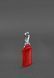 Шкіряний брелок Premium червоний BN-BK15-red фото 3
