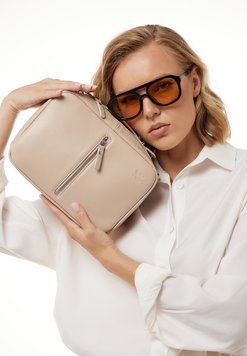 Женская кожаная сумка Avenue светло-бежевый краст TW-Avenue-light-beige фото