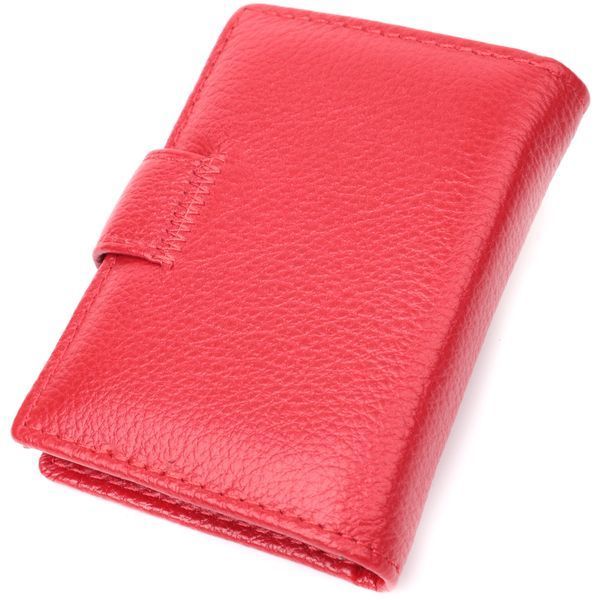 Візитниця з натуральної шкіри ST Leather 22470 Червоний 22470 фото
