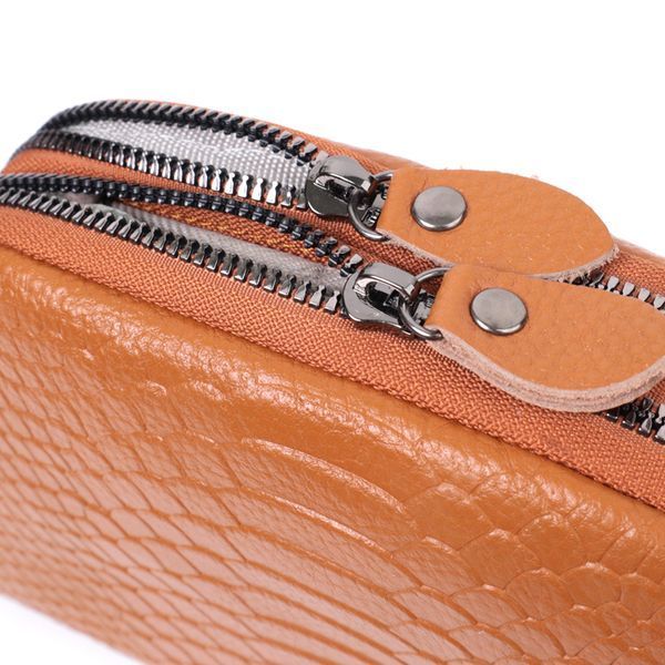 Сумка для женщин на два отделение из натуральной кожи Vintage 22800 Рыжий 22800 фото