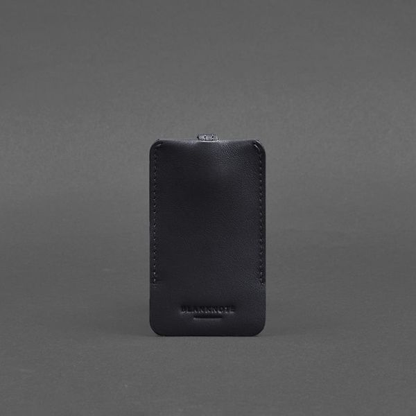 Кожаная ключница 1.0 темно-синий Краст BN-KL-1-navy-blue фото